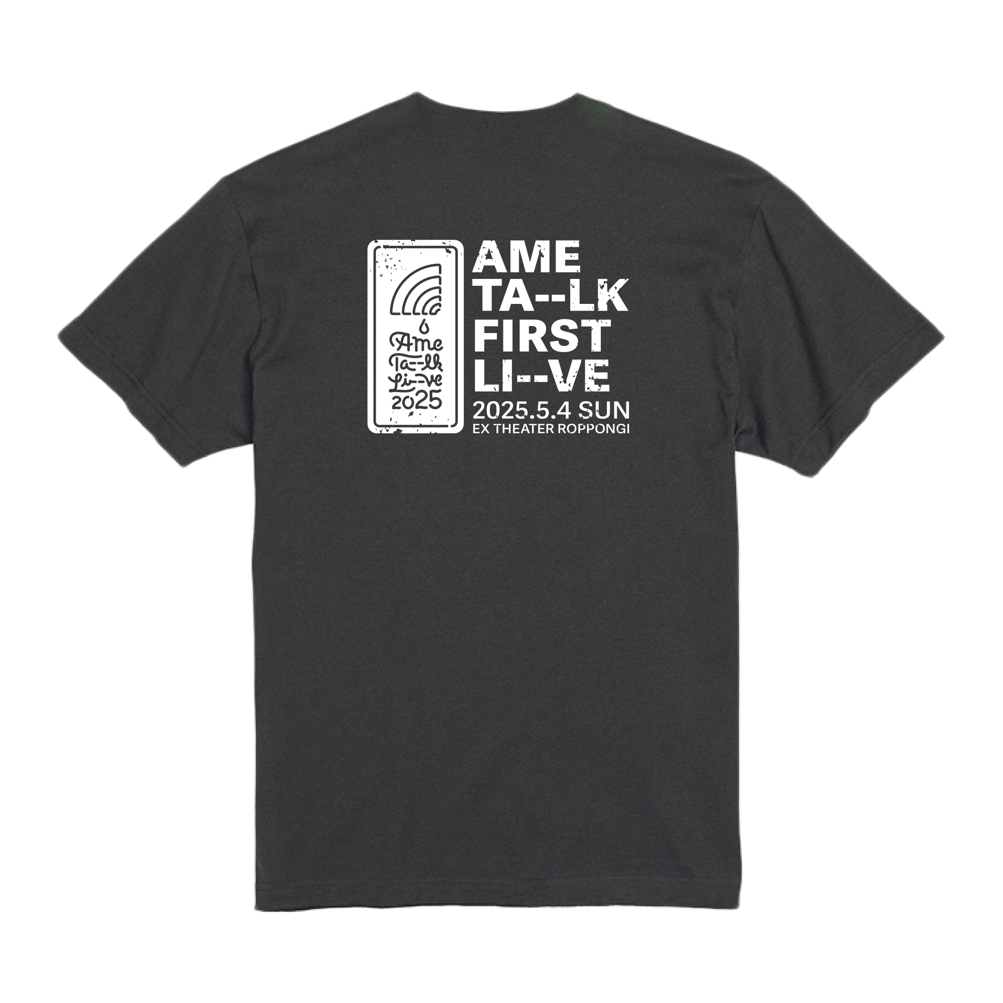 AMETA--LK FIRST LI--VE　Tシャツ　スミ【予約商品】