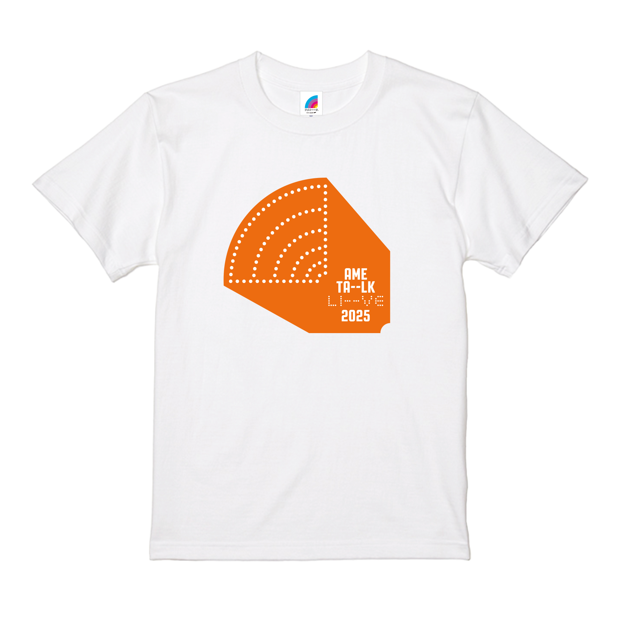 AMETA--LK FIRST LI--VE　Tシャツ　Orange logo【予約商品】