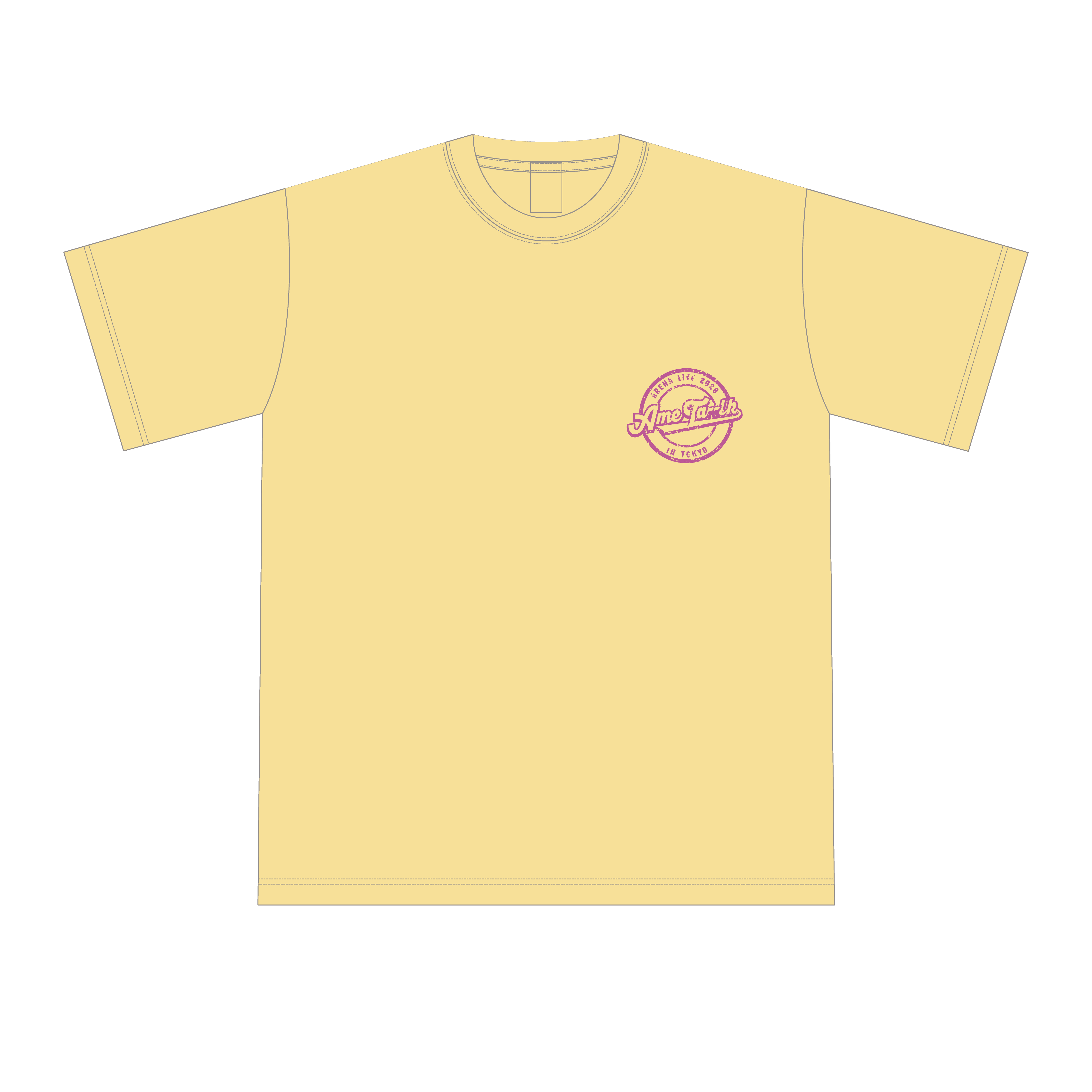 ARENA LIVE 2026　Tシャツ（Yellow）